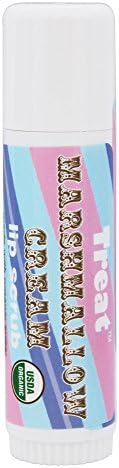 Treat Organic Lip Scrub in a Tube, Marshmallow Cream, USDA Certified