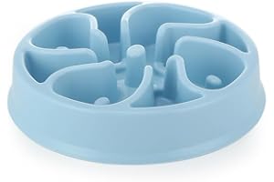 LOS ANDES Slow Feeder Dog Bowl, Anti Gulp Dog Food Bowl, Healthy Slow Eating Dog Bowl to Reduce Choking and Overeating, Stop Feeding Bowl for Small Medium Size Dogs