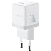 Baseus 30W Hızlı Şarj Cihazı, Palm 1C USB-C Duvar Adapt&ouml;r&uuml;, BCT Soğutma Teknolojisi ve Akıllı &Ccedil;ip Koruması, Kompakt Şarj Başl