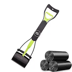 The Pets Company Dog Poop Scooper and Dog Waste Pick Up Bags, 90 Poop Bags (Pack of 1)