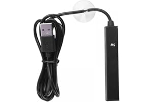 DONGKER Riscaldatore per Acquario Mini,5W 5V 2A Riscaldamento USB per Acquari Salata Marina e Acqua Dolce da Serbatoio da 0,5-2 Litri
