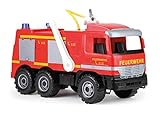 feuerwehr lkw zum wohnmobil umbauen Mit 1,5l Wassertank, 360 Grad schwenkbare Wasserkanone, welche bis zu 8 Meter weit spritzen kann und tolle Löscheinsätze ermöglicht, sowie 12 Aufkleber 