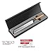 Produktbild TokioKitchenWare Messer mit Wellenschliff: Damast-Brotmesser mit 22,5cm Klinge (Brotmesser aus rostfreiem Stahl)