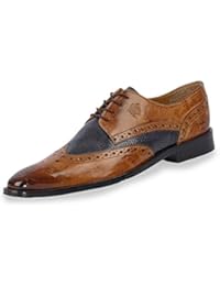 Melvin&Hamilton Zapatos de Cordones de Piel Lisa Para Hombre