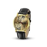 Personalisierte Armbanduhr Foto Watch mit Lederband und wasserdichtem Edelstahlgehäuse - ein kreativer Jahrestag Geschenke für Männer