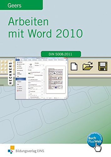 Download Arbeiten mit Word 2010: Schülerband Download Arbeiten mit Word 2010: Schülerband