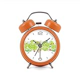 Orange Farben-Mode-Garten-neuer kreativer Wecker-Umweltschutz Multifunktions-Qualitätsfarbe Plexiglas-Oberflächen-feuchtigkeitsfestes dauerhaftes schönes und elegantes weiches Nachtlicht Plastik-ABS-Pvc Material-Größe: 9 * 5 * 12Cm