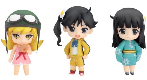 Preisvergleich Produktbild Nendoroid Petit: Bakemonogatari Set #3 PVC Figur