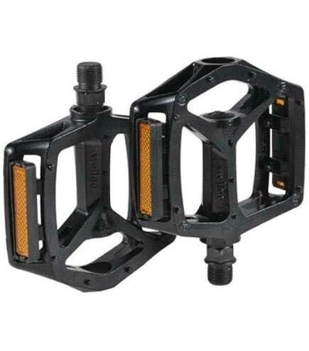 Wellgo MG-1 Magnesium Sealed Platform Pedal, 9/16-Inch, Black