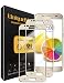 Produktbild UniqueMe Compatible With Schutzfolie Galaxy S7 ,Galaxy S7 Panzerglas, [2 Stück] Full Cover Gehärtetem Glas Hartglas Displayschutzfolie mit Lebenslange Ersatzgarantie - Gold