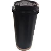 Trendix &Ccedil;elik İ&ccedil;li Termos Bardak 500 Ml Siyah