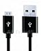 Produktbild Original AKTrend® USB Sync- & Ladekabel - Datenkabel für Sony Xperia Z3 / Z2 / Z1 / Z Ultra / Samsung Galaxy S5 / S4 / S4mini / S3mini / S3 / Tab 3 / Note 10.1 2014 / Note 4 / Note 3 / Note II GT-N7100 / Mega 6.3 / HTC One / One mini / Huawei P6 / LG G2 (microUSB, schwarz, 100cm)