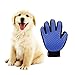 Produktbild Pet Bürste HandschuhWeich VersionTierhaar Handschuh Fingerhandschuhe Bürste Haarentferner Fellpflegehandschuh Gummi für Hund Katze Fellpflege und Reinigen Haustier Grooming Bürsten Deshedding Glove Cat Haar Remover Bürsten Massage Handschuh Pflegenbürste