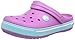 Crocs Crocband II.5, Unisex-Child Clogs, Purple (Wild Orchid/Pool), 4/5 UK Child