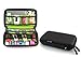 Produktbild MystiTL Tragbare Festplatte Kabel und sonstiges Zubehör für Electronisches Zubehöre Organizer Case Tasche Psp Spiel Taschen Tragetasche Wasserdicht für USB Drive Shuttel, Schwarz