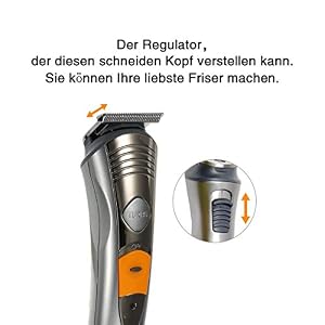 Tezam Multi Grooming Kit Set 7 in 1 - Hair Clipper, Nose Hair Trimmer, Moustache Beards Shaver - Image 8