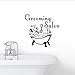 Produktbild Grooming Salon Wandaufkleber Hund Ein Bad Abnehmbare Vinyl Art Decals Home Decor