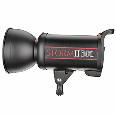 PIXAPROA   STORM II 600 QT600IIM 600Ws High Speed Fan Cool 1 8000s Studio Strobe Flash HSS Bowens SFitting 2 4G  2 Year UK Warranty  Fast Delivery  UK Stock  VAT Registered  Single Head  STORM II 600 