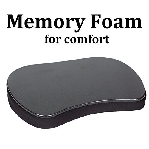 Sofia+Sam Mini Lap Desk | Supports Laptops Up To 15 Inches (Black)