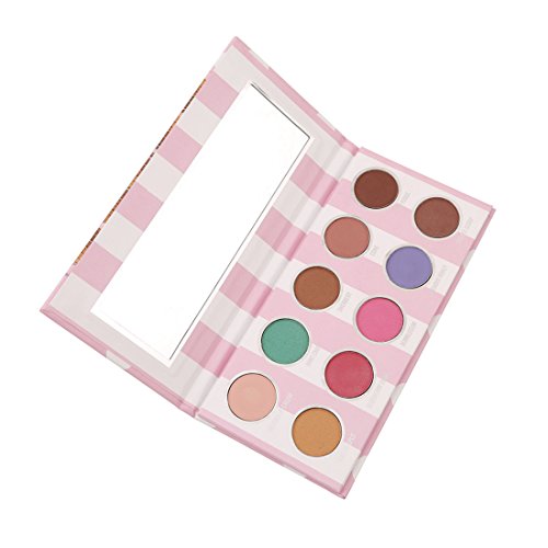 VWH Lidschatten Palette Speiseeis Eyeshadow Palette mit 10 Farben Make-up Set - 2