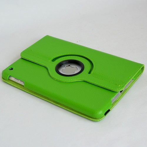 inShang Hülle für Apple ipad mini 3 mini 2 mini 1, Edles PU Leder Tasche Hülle Skins Etui Schutzhülle Ständer Smart Case Cover für Tablet iPad, Super Automatische Einschlaf-/Aufwach funktion, 360 Grad rotierende + Normal Stylus - 3