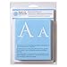 Produktbild Plaid: Craft Martha Stewart Alphabet Schablonen groß 48/pkg-monogram Serif – Schriftgröße,