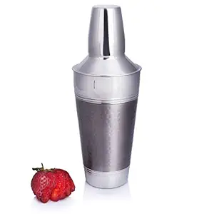 Urban Snackers Cocktail Mocktail Food Grade Stainless Steel High Polish Shaker for Home, Restaurant & Bar,Gift