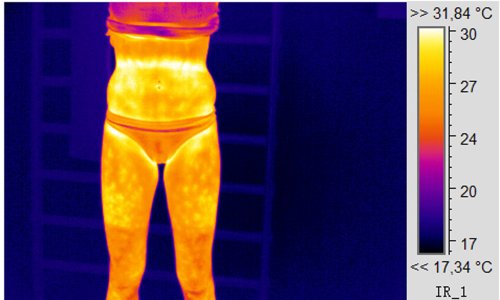 Damen kurze Radlerhose mit Wärme-Effekt (Schwitzhose) – aus Neopren mit Biokeramik Fasern, von Delfin Spa - 8