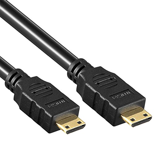 Ligawo 6543100 HighSpeed Mini C-C HDMI Kabel (1 m) mit Ethernet