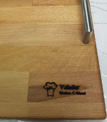 Kitchen C-Wood Gleitbrett aus Buchenholz für den Thermomix TM5 / TM31 ( auch geeinet für die Kitchenaid ) – Höchste Qualität Hand Made in Germany ( Massivholz stabverleimt aus nachhaltiger deutscher Forstwirtschaft mit Naturölen versiegelt ) - 3