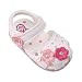 Voberry®1 Pair Cute Toddler New Flowers Girls Sandals Lighted Soft-Soled Princess Baby Shoes (4.5, White)