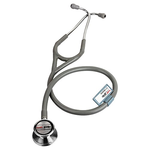 Healthgenie-cardiology-ss-stethoscope-grey-hg-402g RS.699 (80.00% Off) - Amazon