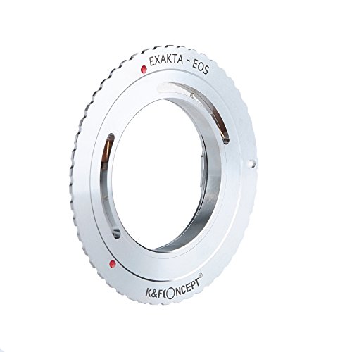 K F Concept Exakta Exa - Canon EF  S  EOS bague d adaptation montage d objectif camera adaptateur 5D Mark II 7D 20D 60D 70D 100D 400D 450D 500D 550D 600D 700D 1000D 1100D ba  onnette Ring EFS Lens Appareil photo de Kiss x T2i T3 XS XTI XSi T1i Rebel
