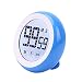 Produktbild Masterein LCD-Digital-Screen-K¨¹chen-Timer Countdown-Werkzeug-runde Magneten Kochen Studie Elektronische Zeit Count UP Blau