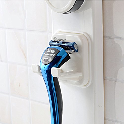 Feibrand Badezimmer Organizer Duschregal mit Saugnäpfe - 7