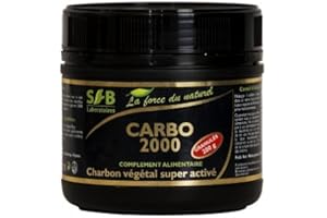 SANTE BIO EUROPE Charbon végétal Super activé en granulés - 200 g