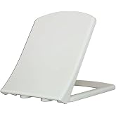 VISAM LOTUS SLOW CLOSURE TOILET SEAT (THERMOPLAST) 533-004