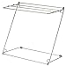 Produktbild Da Jia Inc Edelstahl Standtrockner Faltbar Wäscheständer klappbarer Handtuchständer schräg mit 4 Heizrippen 28*14*25CM