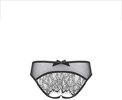 Sexy Underwear - Sexy Ultra-Thin Passion G-Pants Sexy Lingerie Open Three-Piece Set Temptation Lace Net Gauze Transparent Thong //