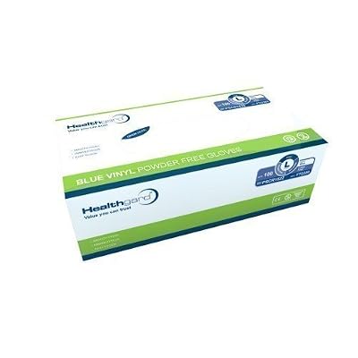 Healthguard Gants d'examen en vinyle confortable sans latex et non poudré Taille L
