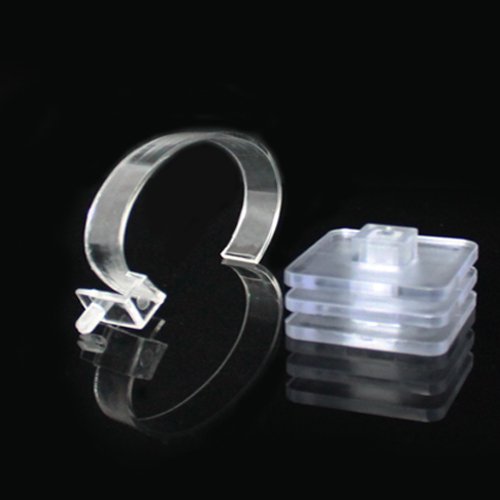 Acryl Uhrenständer Uhrenhalter Uhrenträger drehbar Erweiterung möglich transparent - 4