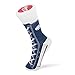 Produktbild Solar 27516 Silly Socks Socken Sneaker, Blau, Gr. 37 – 45