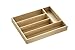 Produktbild cmoo6y 5 fach Besteckkasten, 5 x 30 x 38 cm, Birkenholz