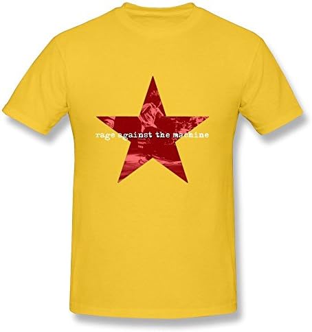 Men's Rage Against The Machine Logo Crew Neck T Shirts Medium