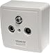 Produktbild Kjaerulff1 Maximum MX-610 3-Loch Sat-Antennensteckdose