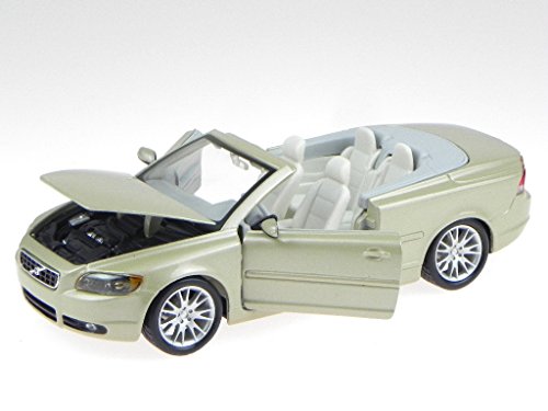 Preisvergleich Produktbild Volvo C70 Cabrio gold Modellauto 22101 Bburago 1:24