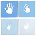Pearhead Handprint Wall Art Set (Blue)