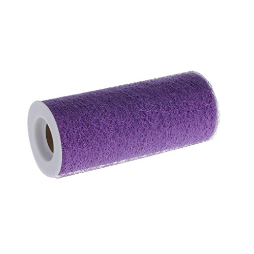 Tüll Rollenspule Tutu für Kleidung Deko Hochzeit Party 6in X 10yd – Lila - 7