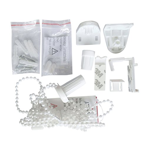 SHINY HOME Halterungen Ersatzmontagematerial Klemmträger für die Rollo Klemmrollo Verdunkelungsrollo