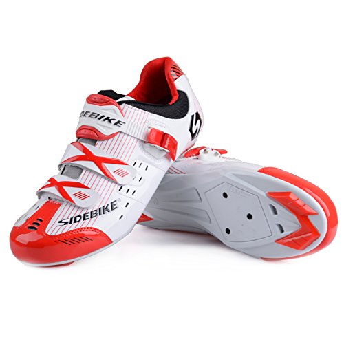 Herren/Mann Professionelle Radschuhe Rennrad Fahrradschuhe(Wählen Sie eine Größe mehr als üblich) - 3